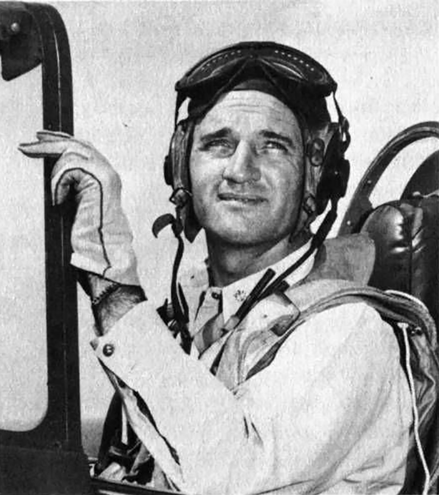 image of US pilot, David McCampbell