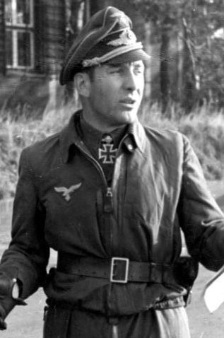 image of German pilot, Theodor Weissenberger