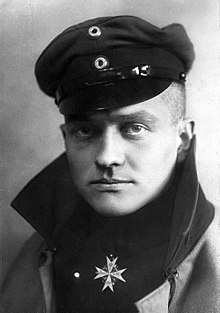 image of German pilot, Manford Von Richthofen