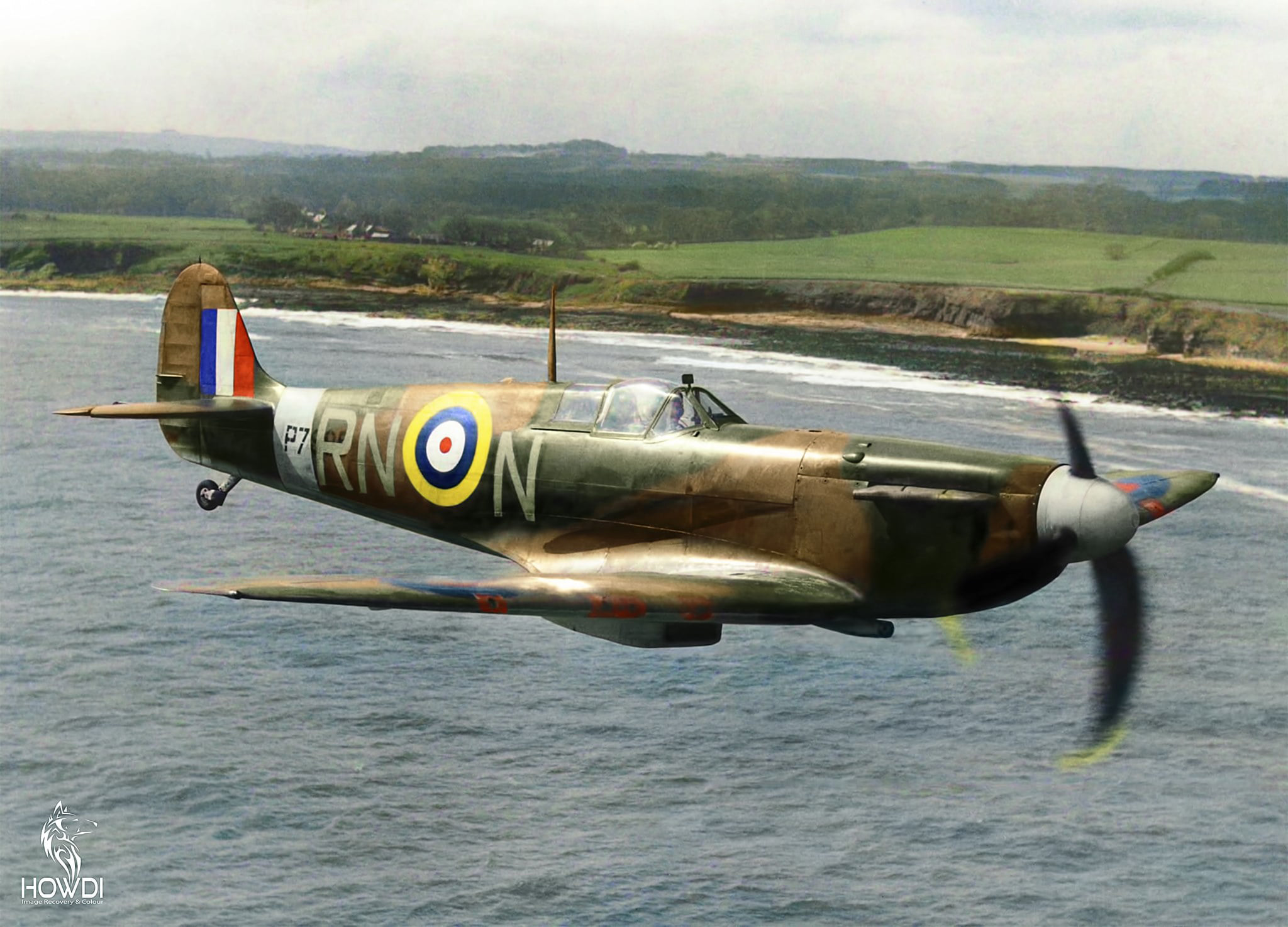 Spitfire, single-wing, single-seat, single-engine, fighter